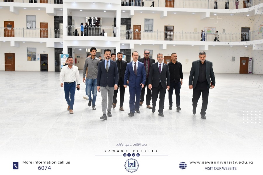 The Governor of Muthanna Visited Our University