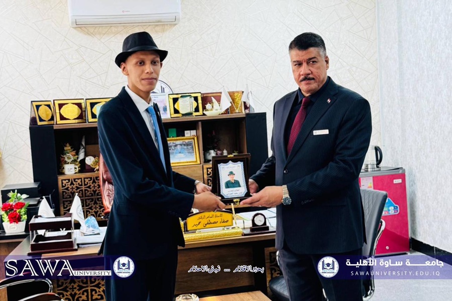 تكريم الطالب المحارب ايمن سعود الجياشي