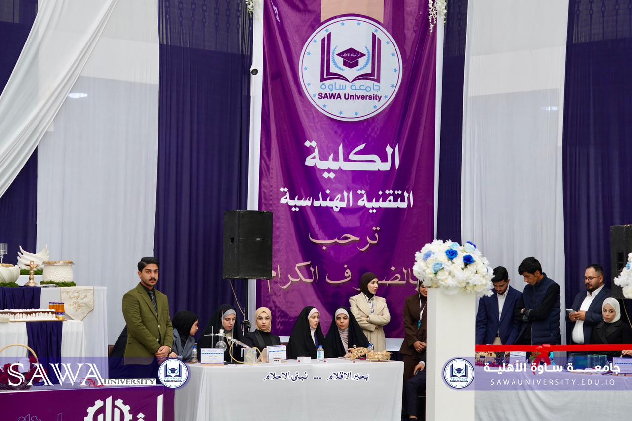 مهرجان الابتكار والابداع للكلية التقنية الهندسية بجامعتنا
