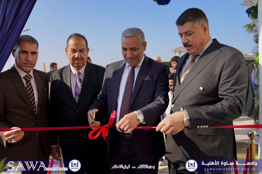 افتتاح السوق الخيري لنتاجات طلبة قسم اللغة الانكليزية في جامعتنا وعوائلهم