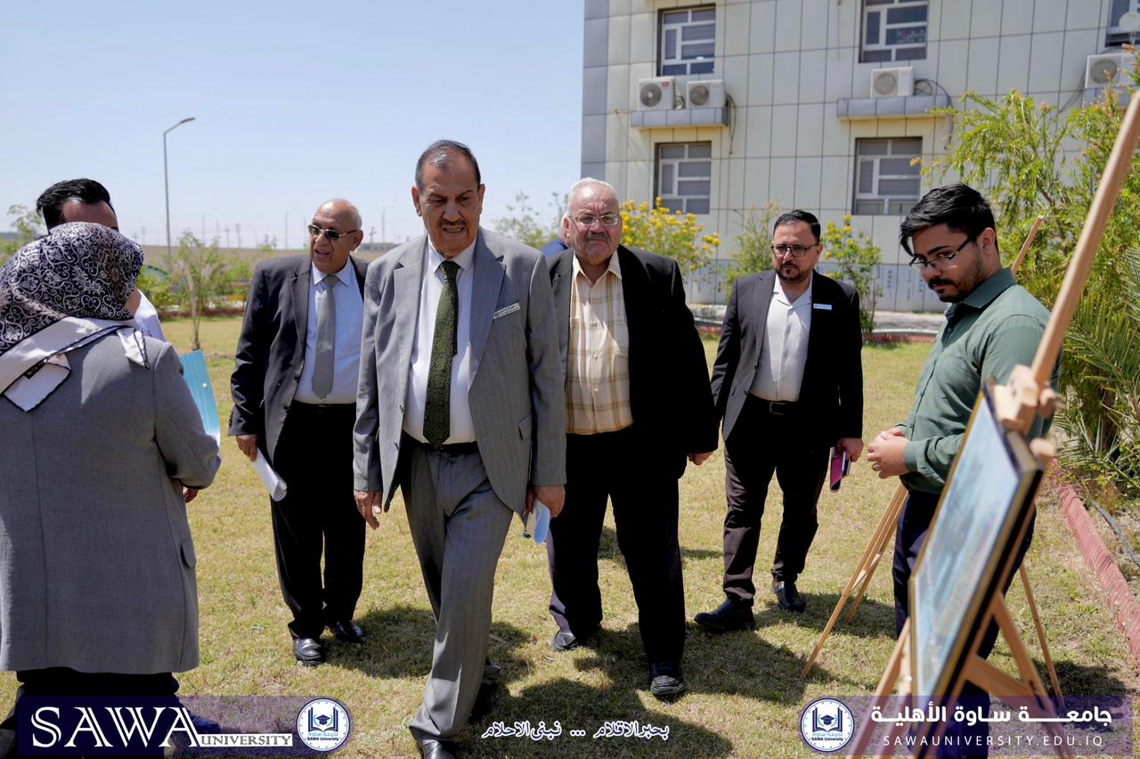 العارضي يفتتح المعرض المشترك المشترك بين جامعتنا وغرفة صناعة المحافظة