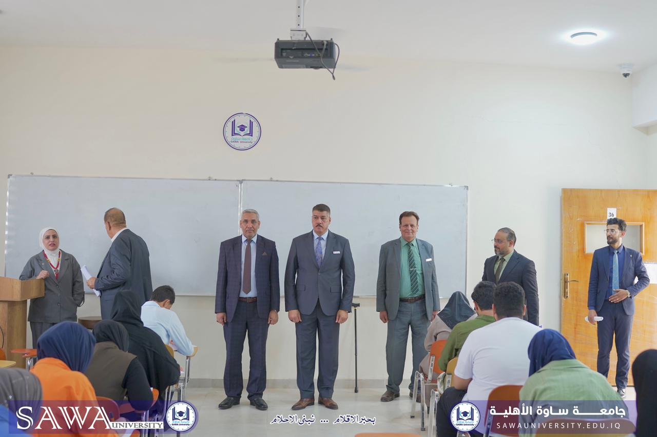 إجراء الامتحان المشترك لمادة الأحياء الجزيئي ضمن اتفاقية التوأمة مع جامعة واسط