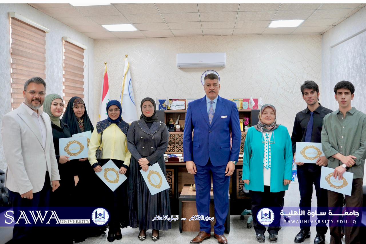 جامعة ساوة الأهلية تكرّم المشاركين في العمل الدرامي المتميّز