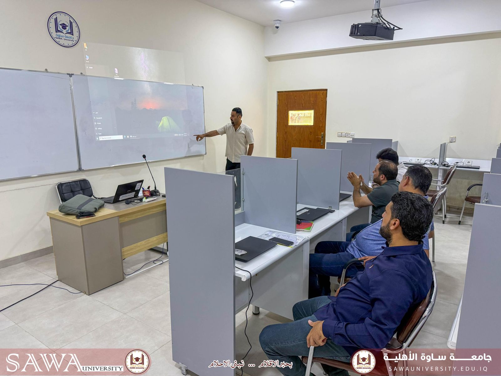 تعلن شعبة التعليم المستمر في جامعة ساوة الأهلية عن انطلاق دورة الحاسبات