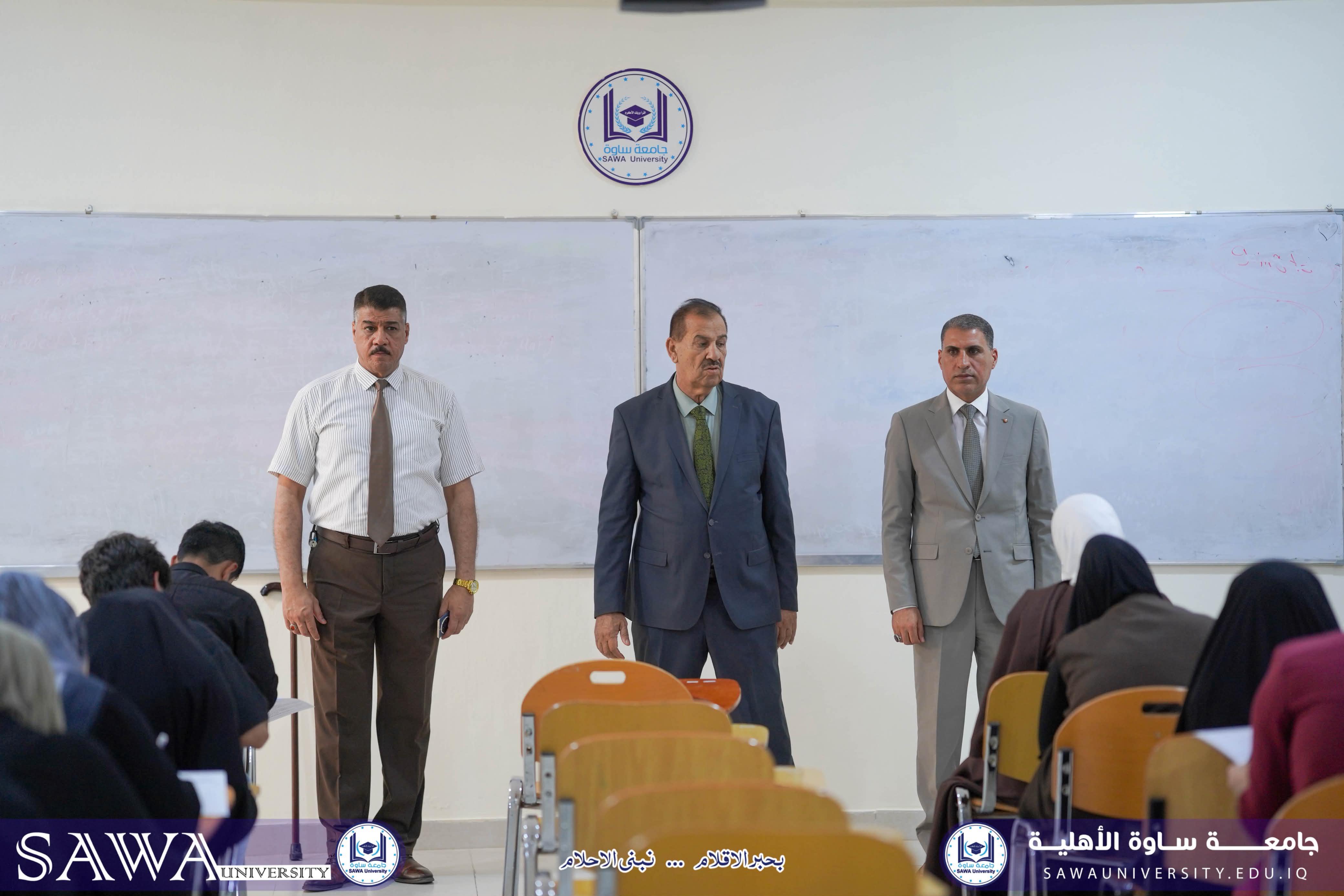 اختتام امتحانات المرحلة الثالثة في كلية التربية