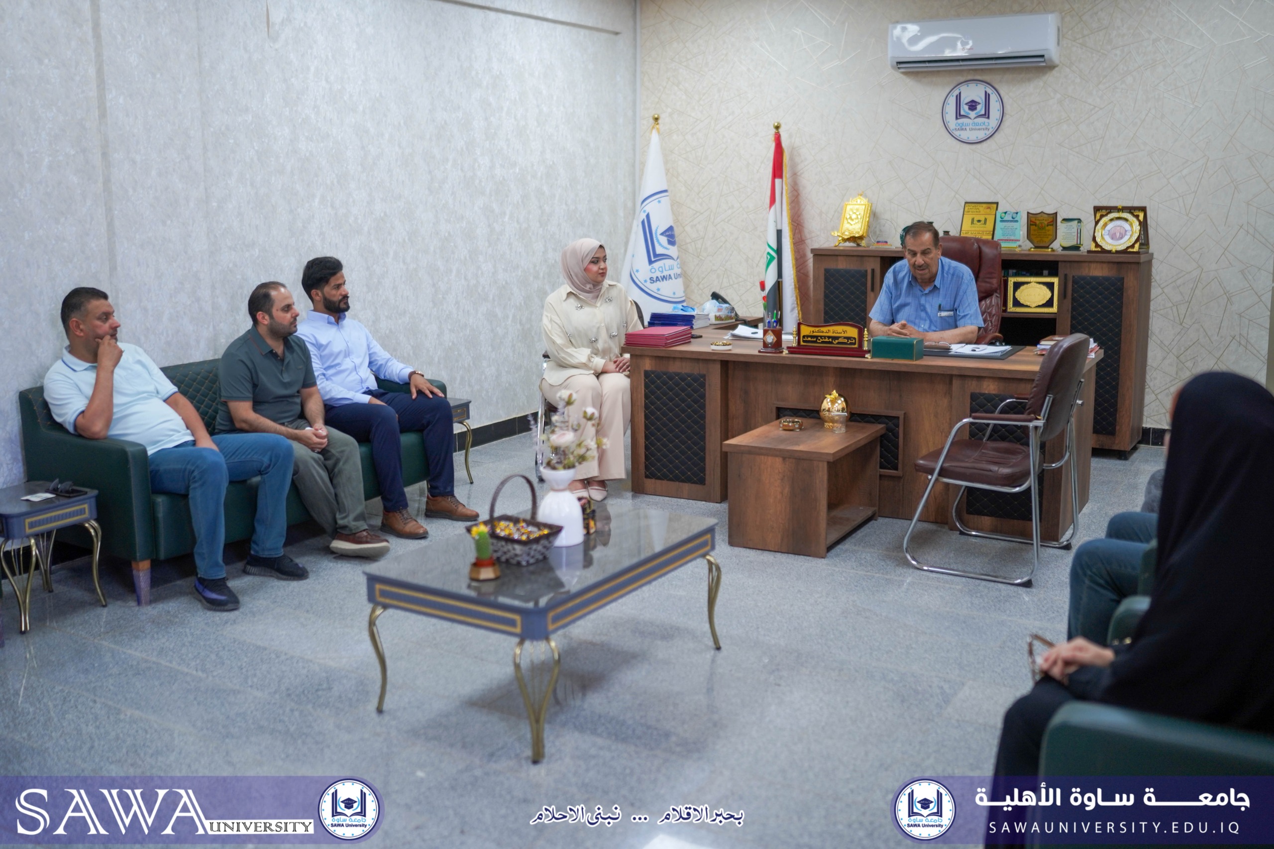 مركز التعليم المستمر في جامعة ساوة الأهلية يختتم دوراته التطويرية